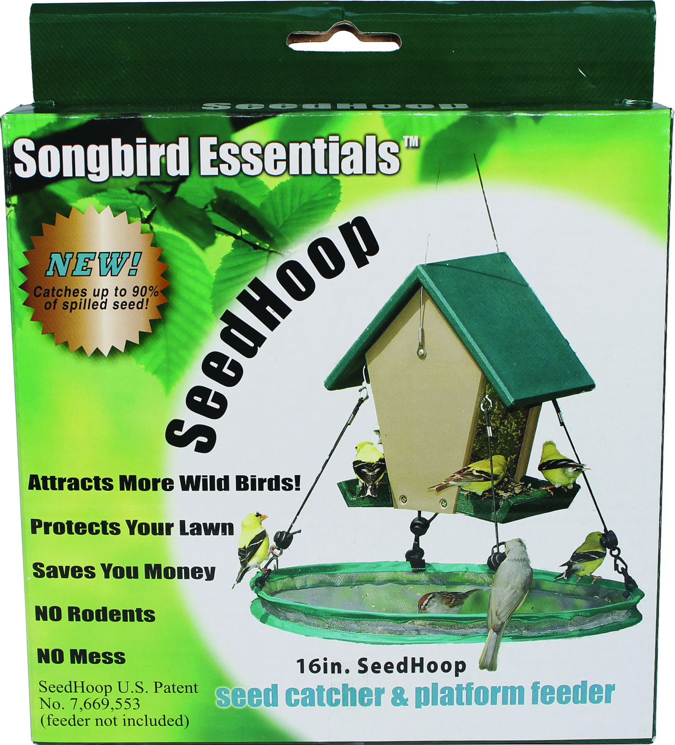 SEED HOOP SEED CATCHER & PLATFORM FEEDER