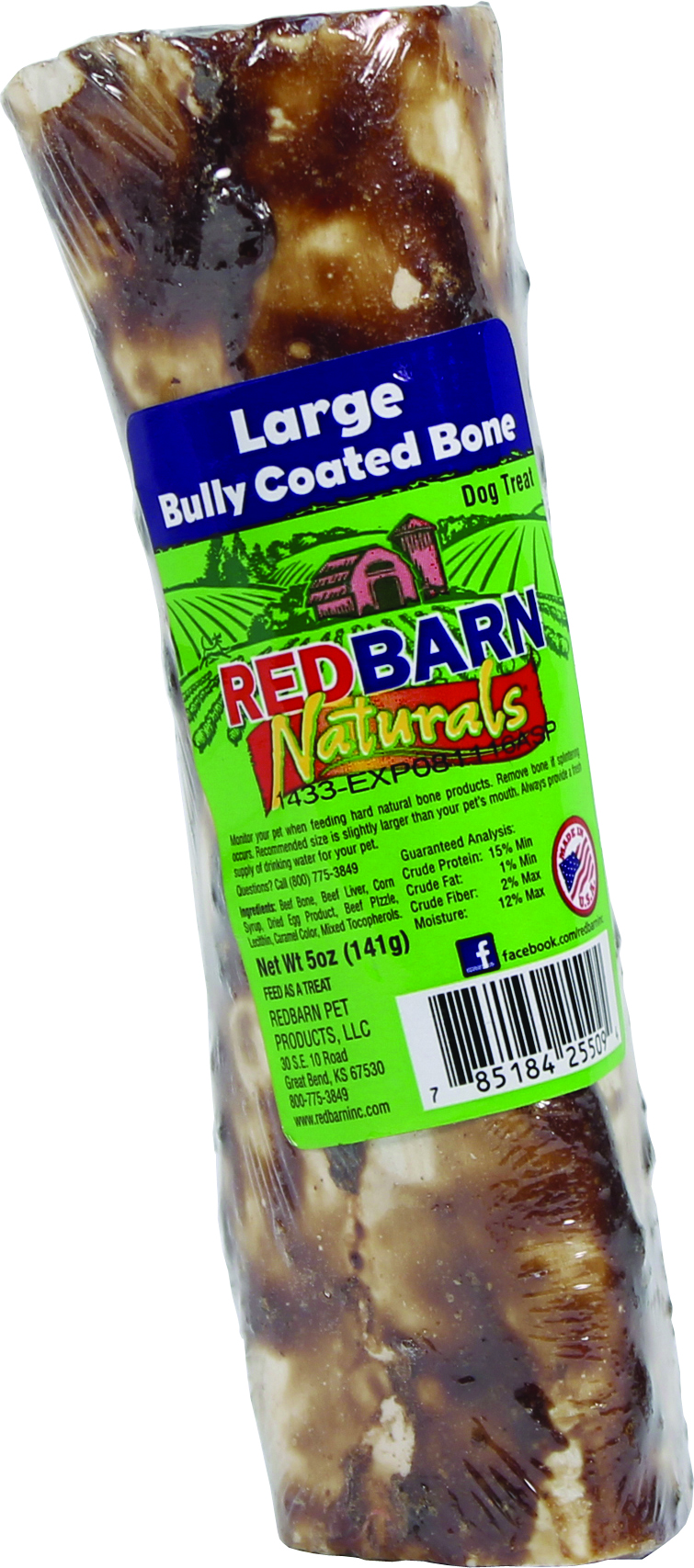 NATURALS BULLY COATED BONE DOG TREAT