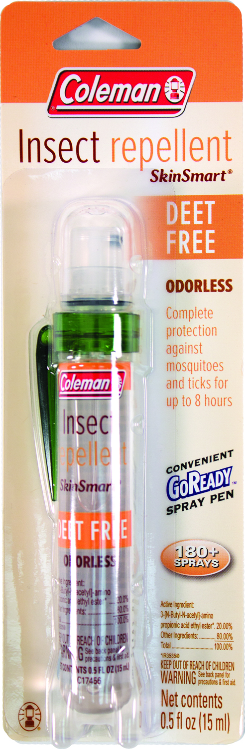 COLEMAN SKINSMART DEET FREE INSECT REPEL SPRAY PEN