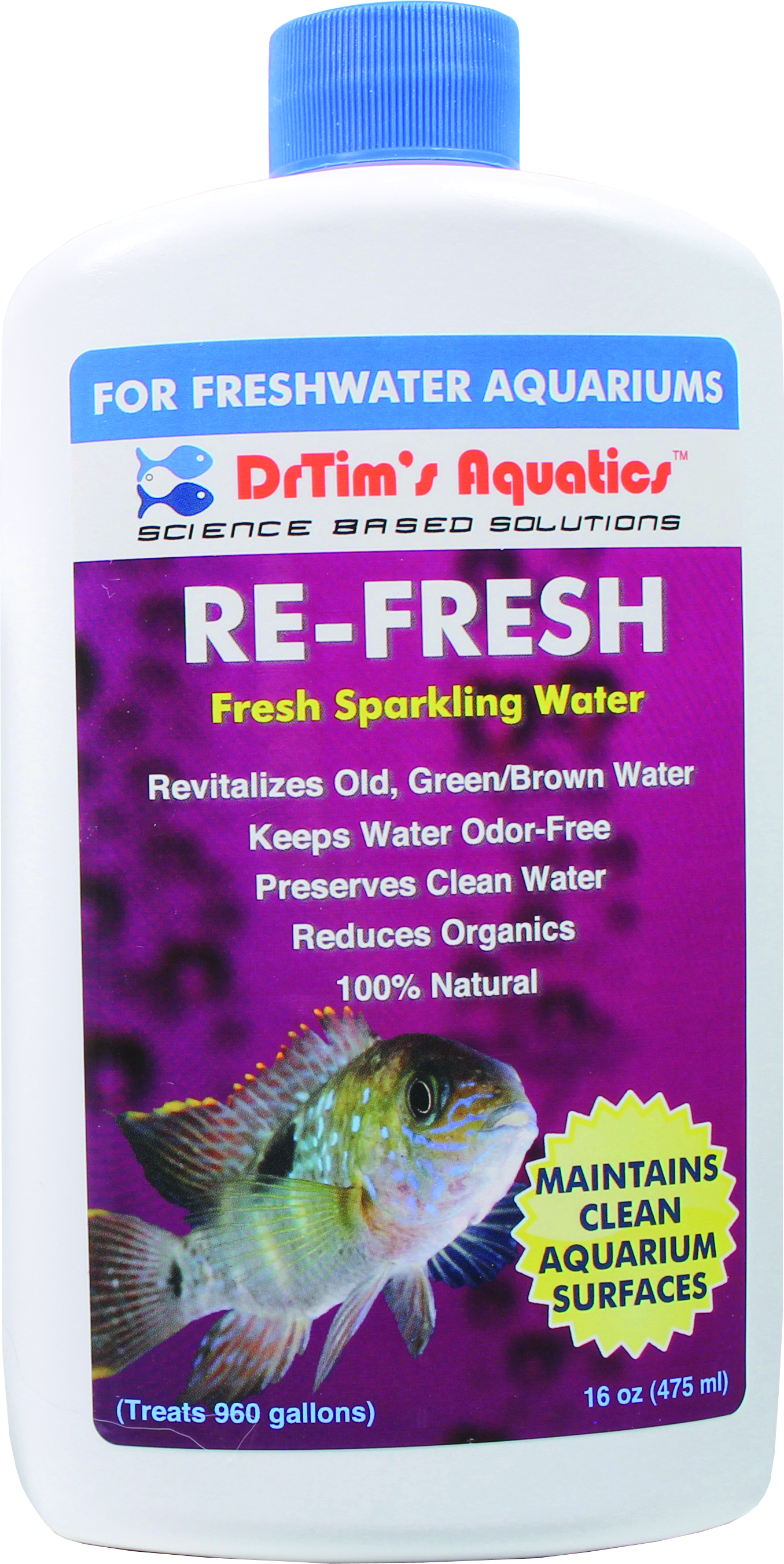 RE-FRESH FRESHWATER AQUARIUM SOLUTION