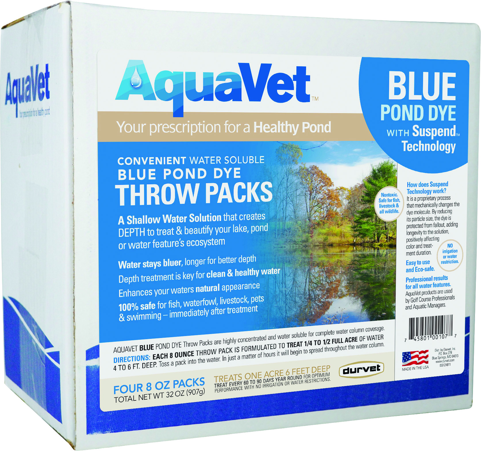 BLUE POND DYE