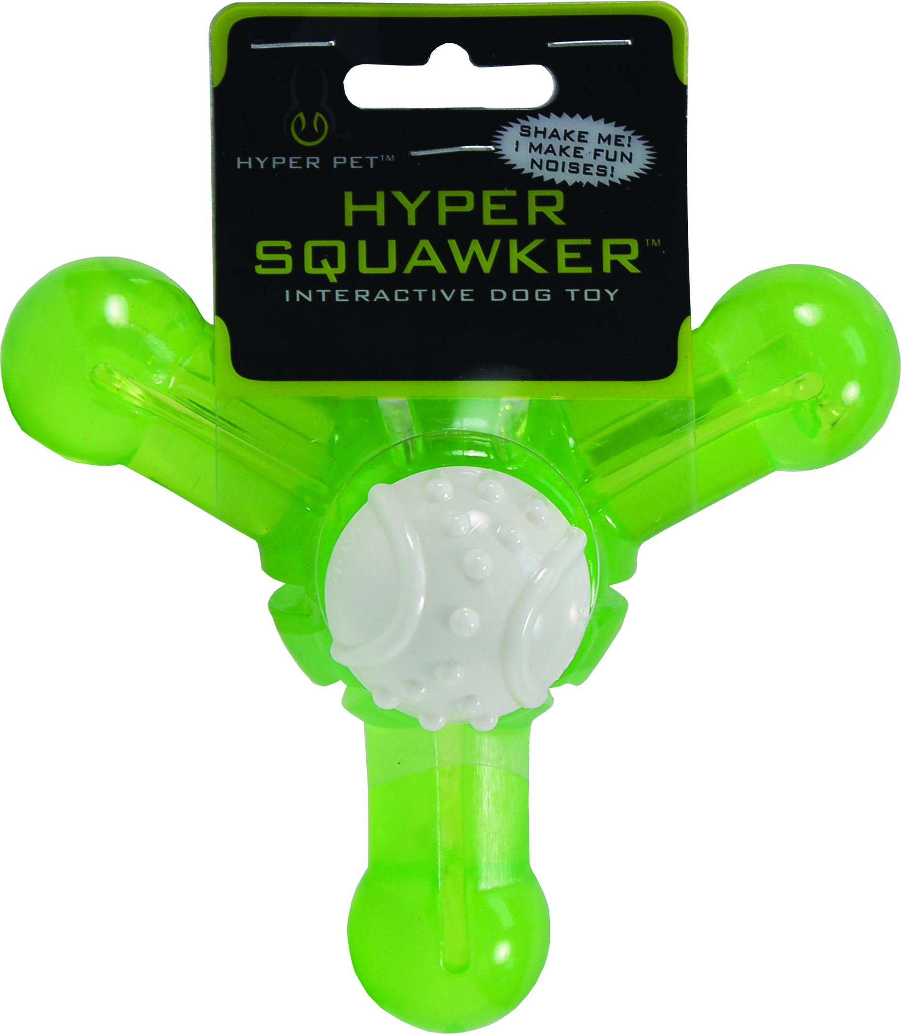 HYPER SQUAWKER JACK DOG TOY