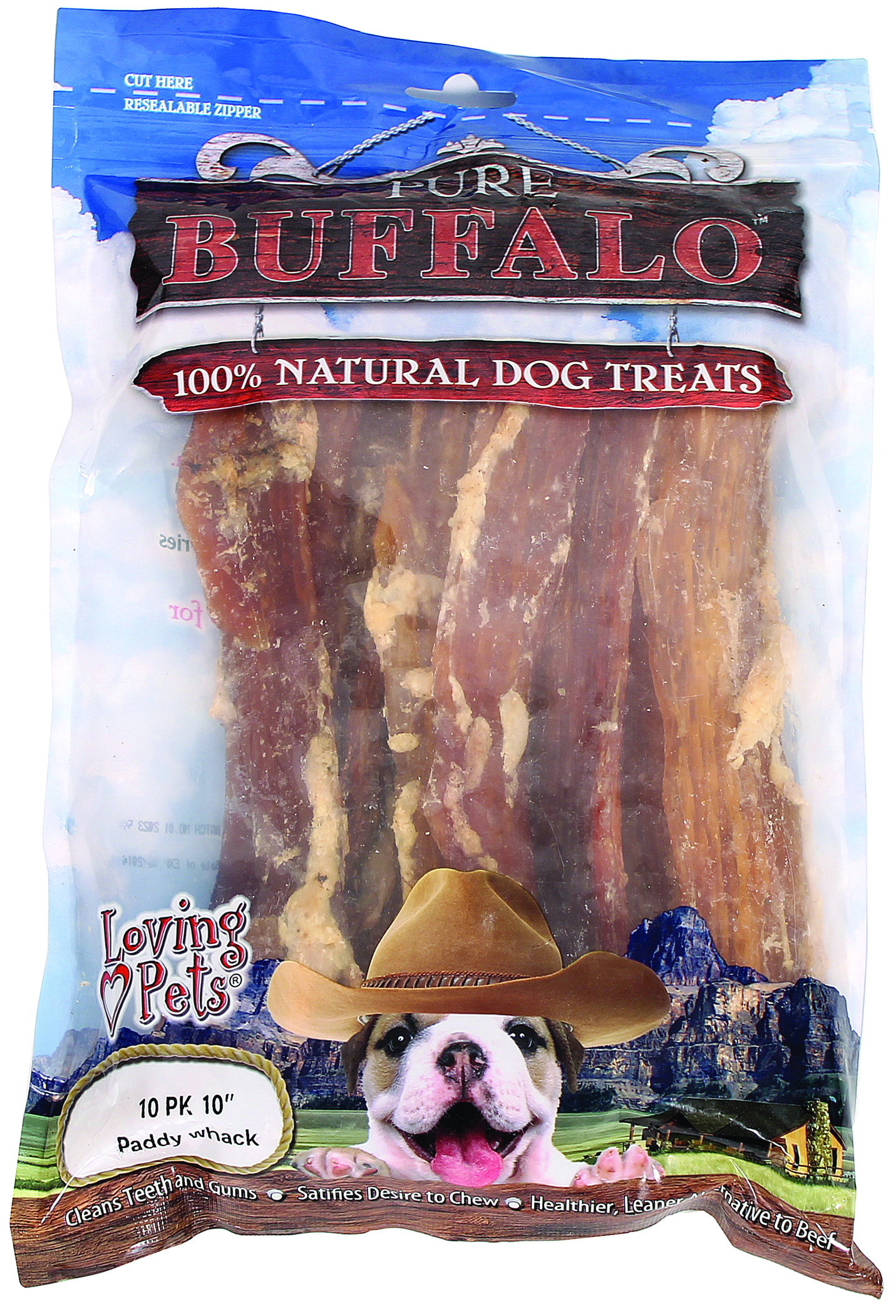 PURE BUFFALO BACKSTRAP TENDONS