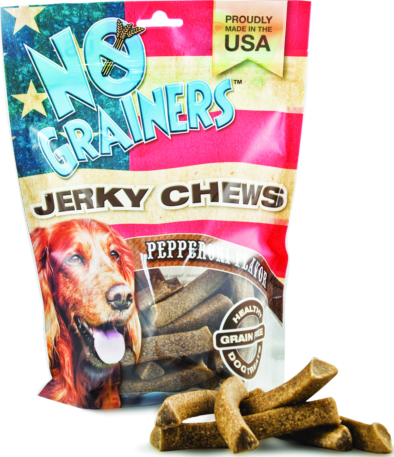 NO GRAINERS GRAIN FREE JERKY CHEWS DOG TREATS