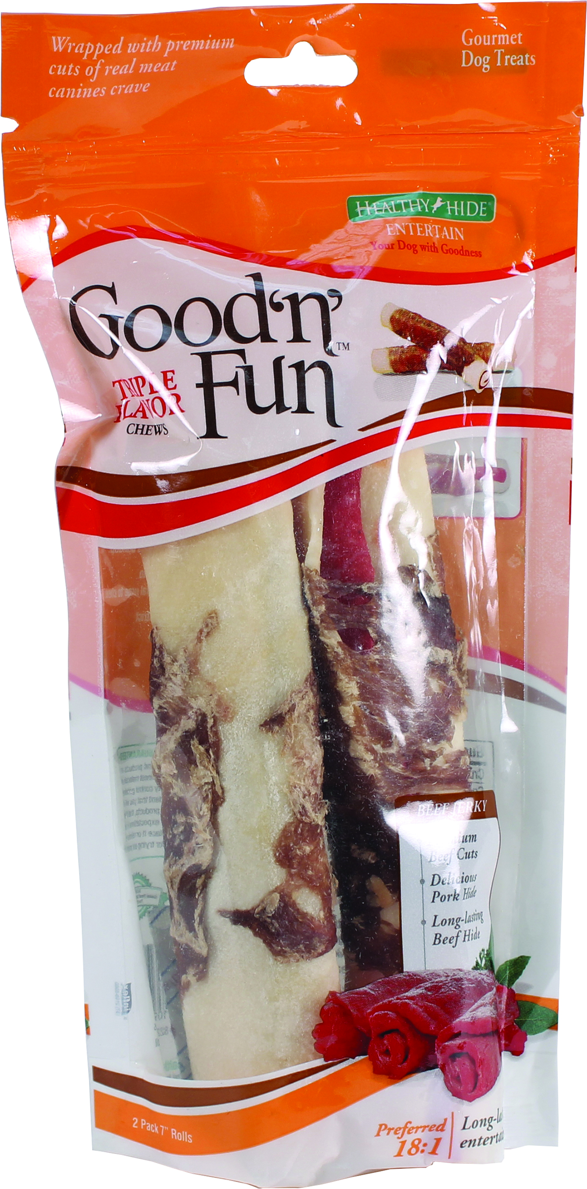 HEALTHY HIDE GOOD N FUN TRIPLE FLAVOR ROLLS