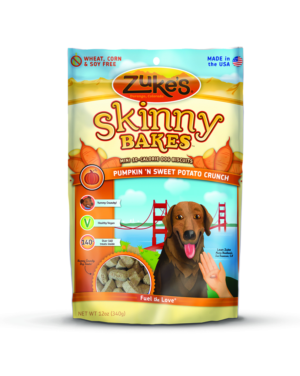 SKINNY BAKES MINI 10 CALORIE DOG BISCUT