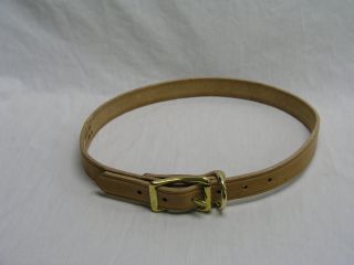 Calf Strap Tan 1" x 30"