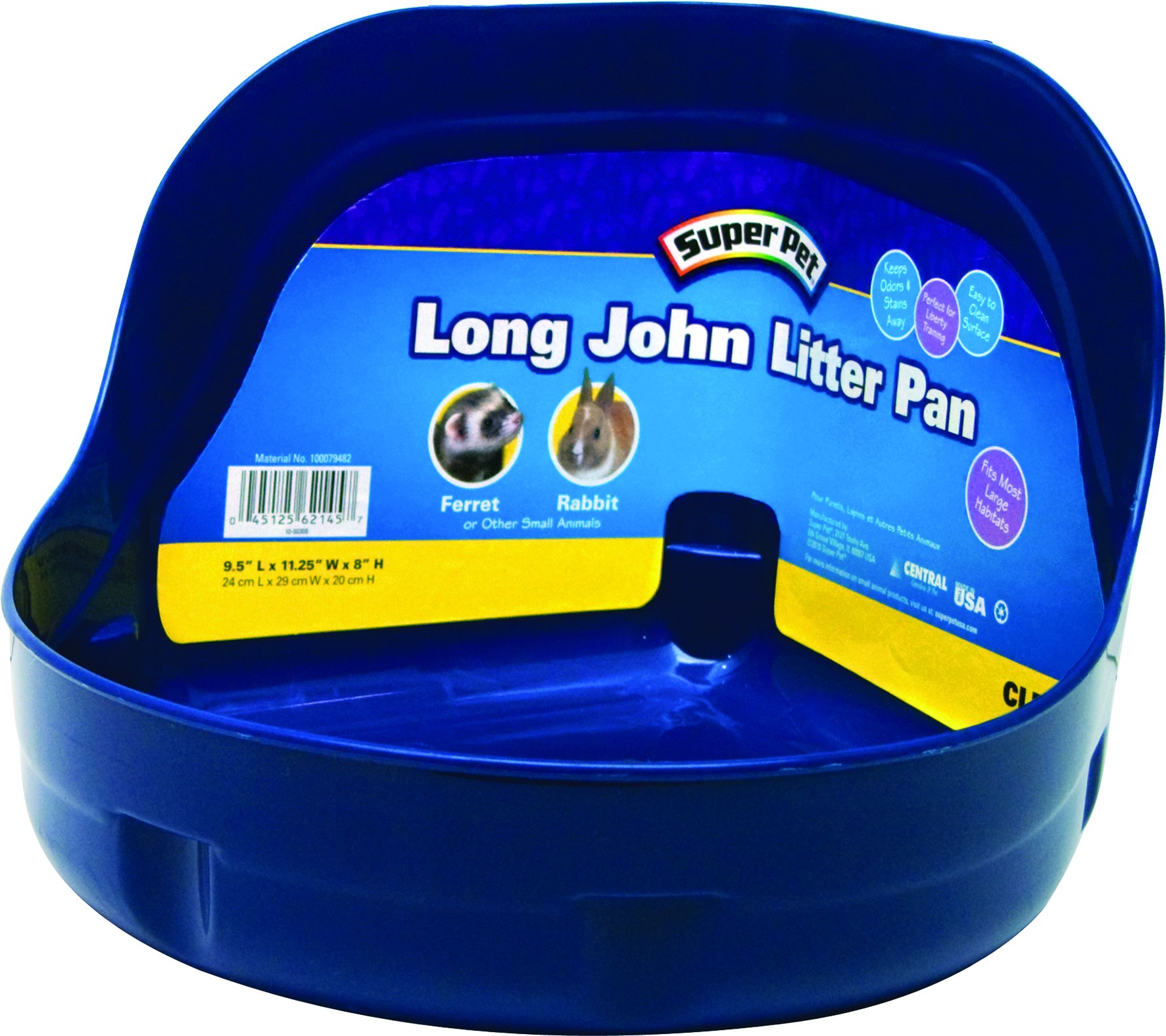 Long John Hi-Side Litter Pan