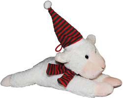 HOLIDAY COZY PLUSH DOG TOY
