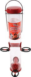 WILD DELIGHT CARDINAL PLUS BIRD FEEDER