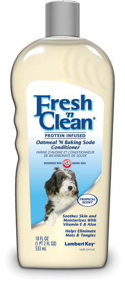 Fresh-N-Clean Oatmeal & Baking Soda Natural & Holistic Dog Cond.