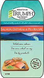 TRIUMPH SALMON, OATMEAL, & PEA CAT FOOD