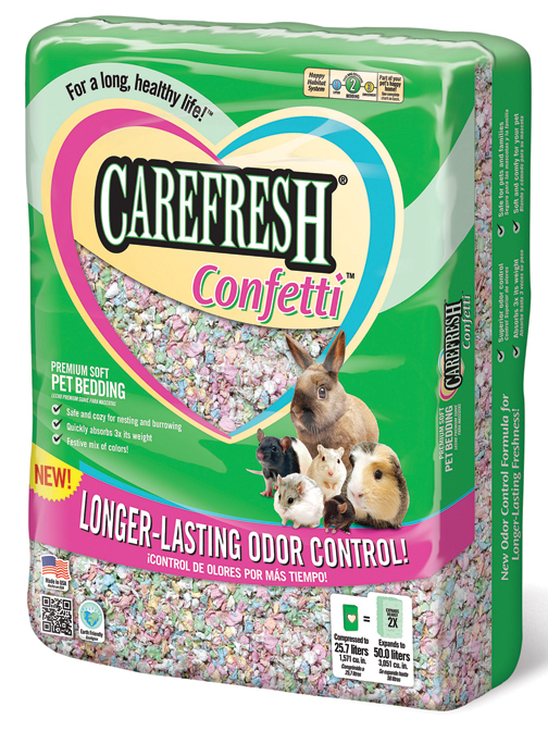 CAREFRESH CONFETTI PREMIUM SOFT BEDDING