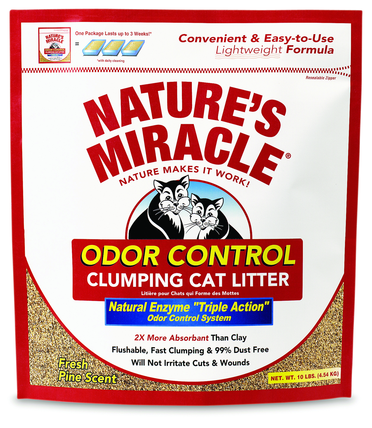 ODOR CONTROL CORN COB CLUMPING CAT LITTER