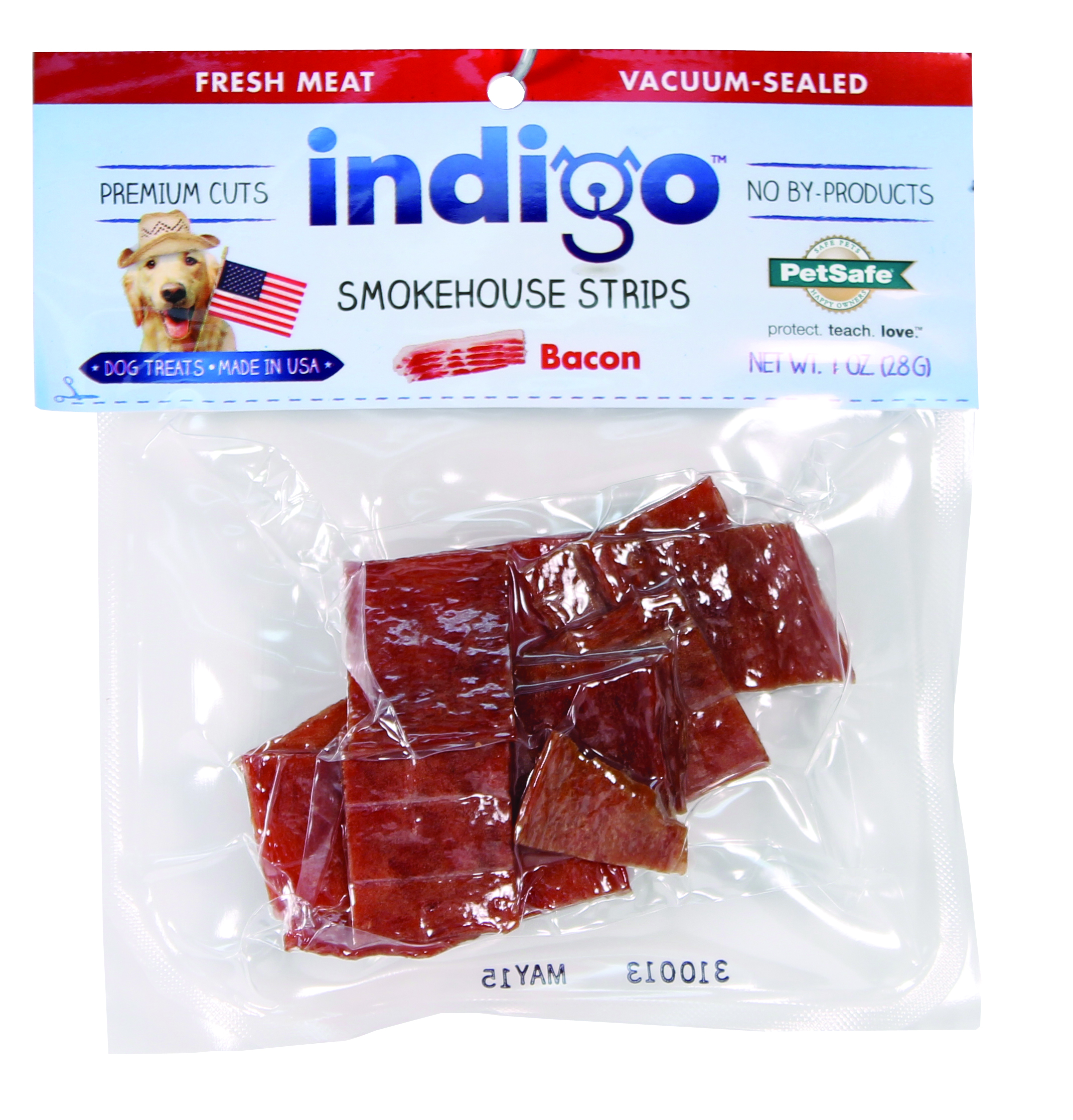 INDIGO SMOKEHOUSE STRIPS DOG TREAT