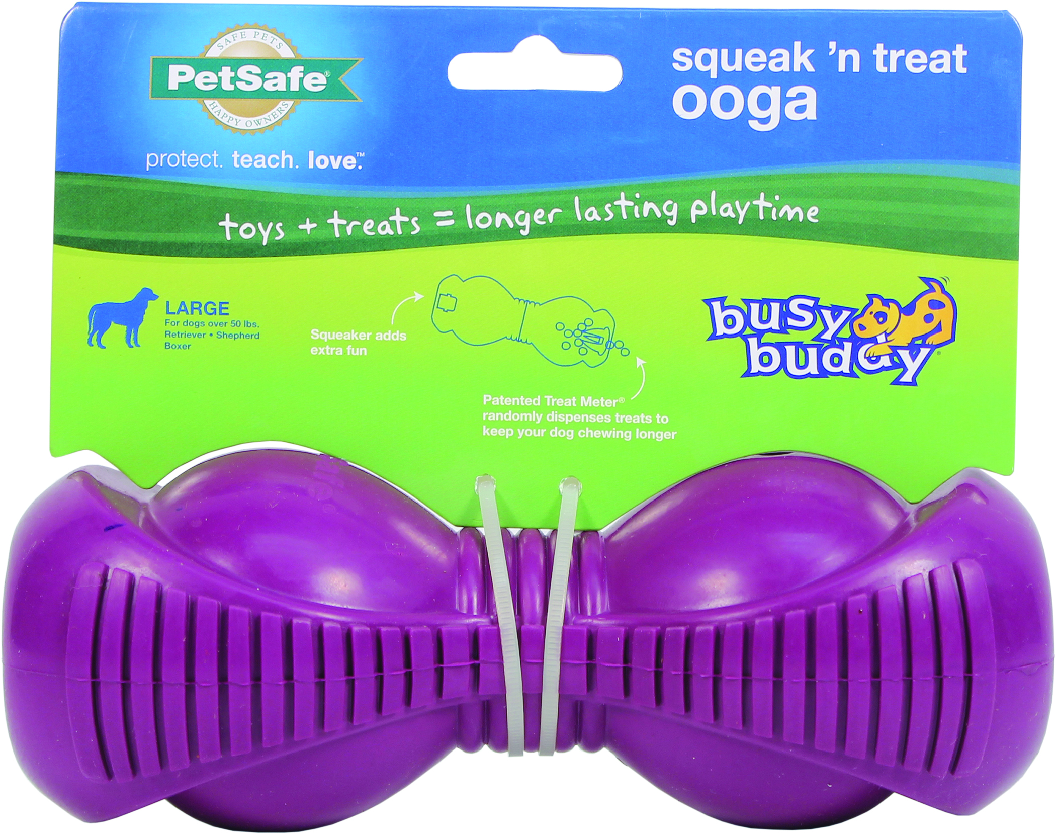 BUSY BUDDY SQUEAK  N TREAT OOGA