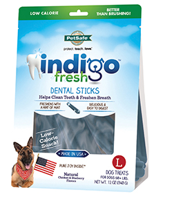 INDIGO FRESH STICKS DOG TREAT