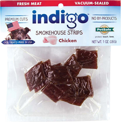 INDIGO SMOKEHOUSE STRIPS DOG TREAT