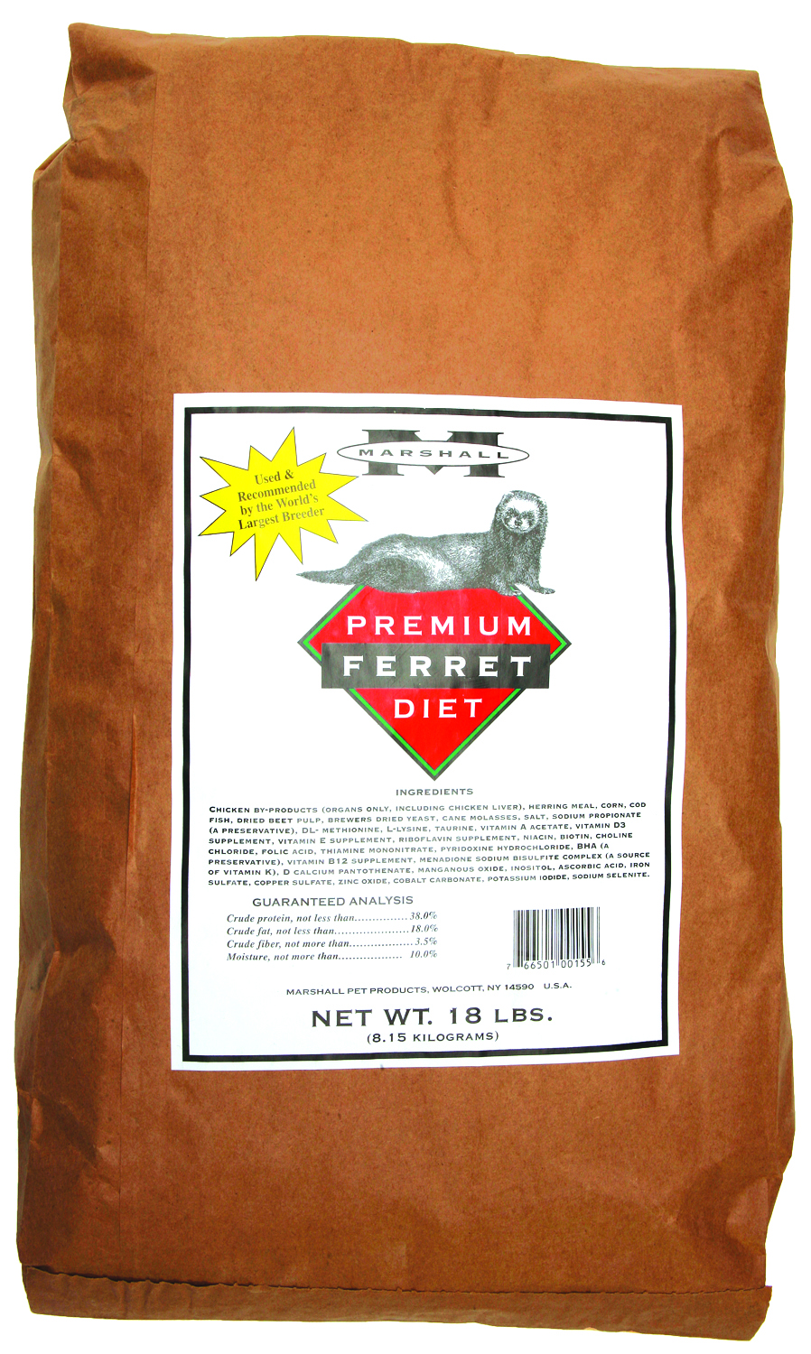 18# Bulk Ferret Diet