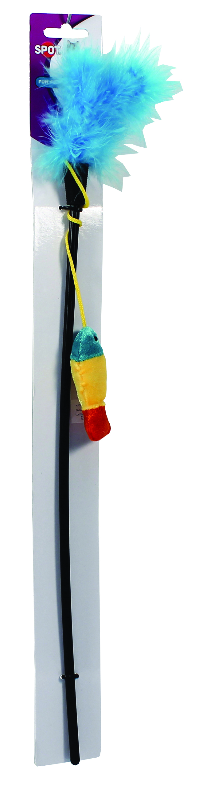 SPOT FUN FEATHERS WAND CAT TOY