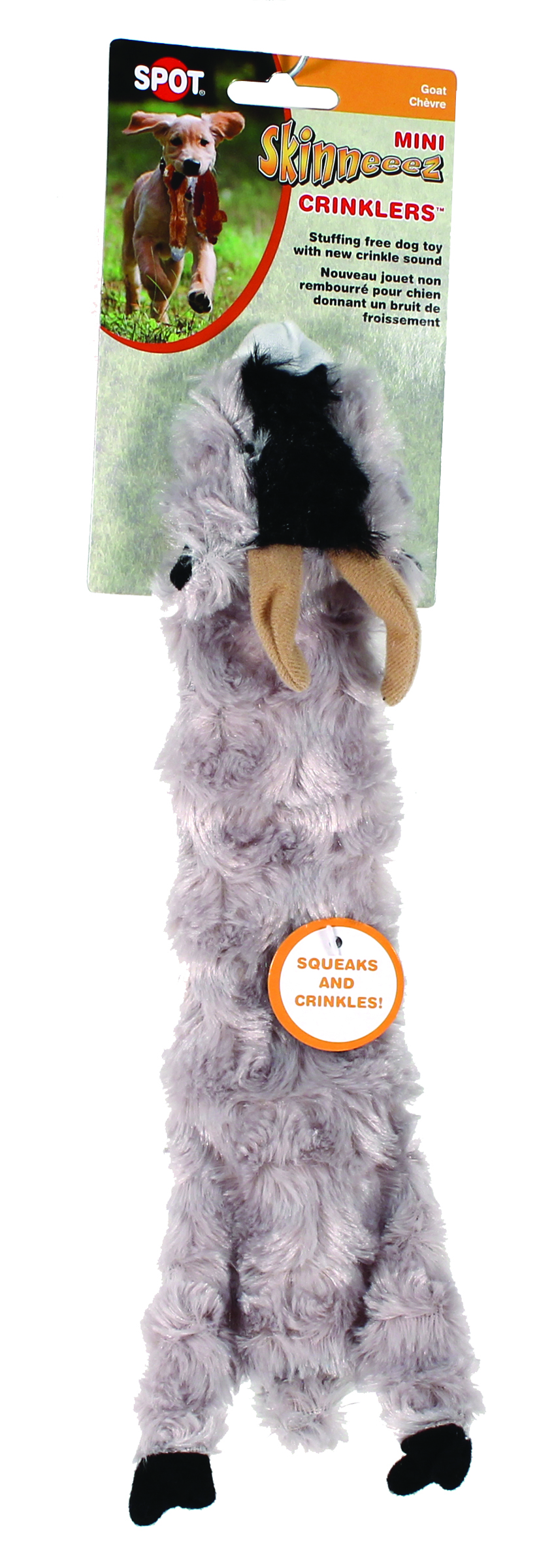 SPOT MINI SKINNEEEZ CRINKLER GOAT