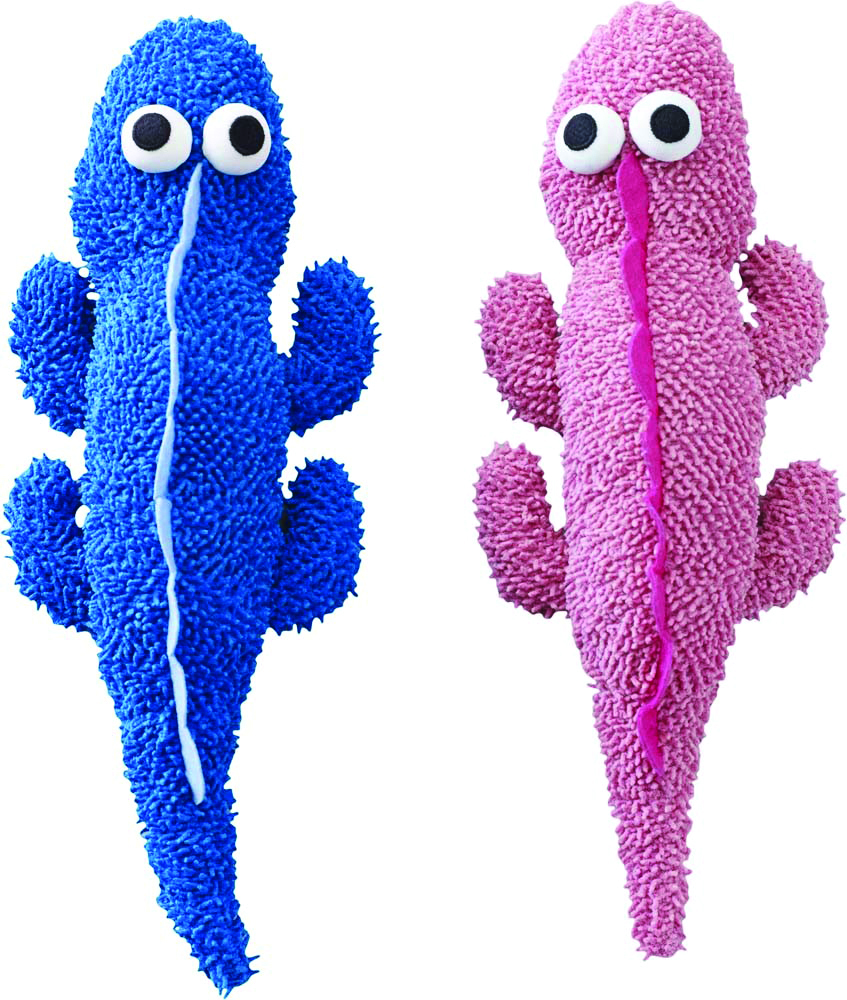 LIZZY LIZARD PLUSH DOG TOY