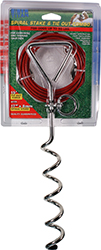 TITAN SPIRAL STAKE & TIE OUT COMBO